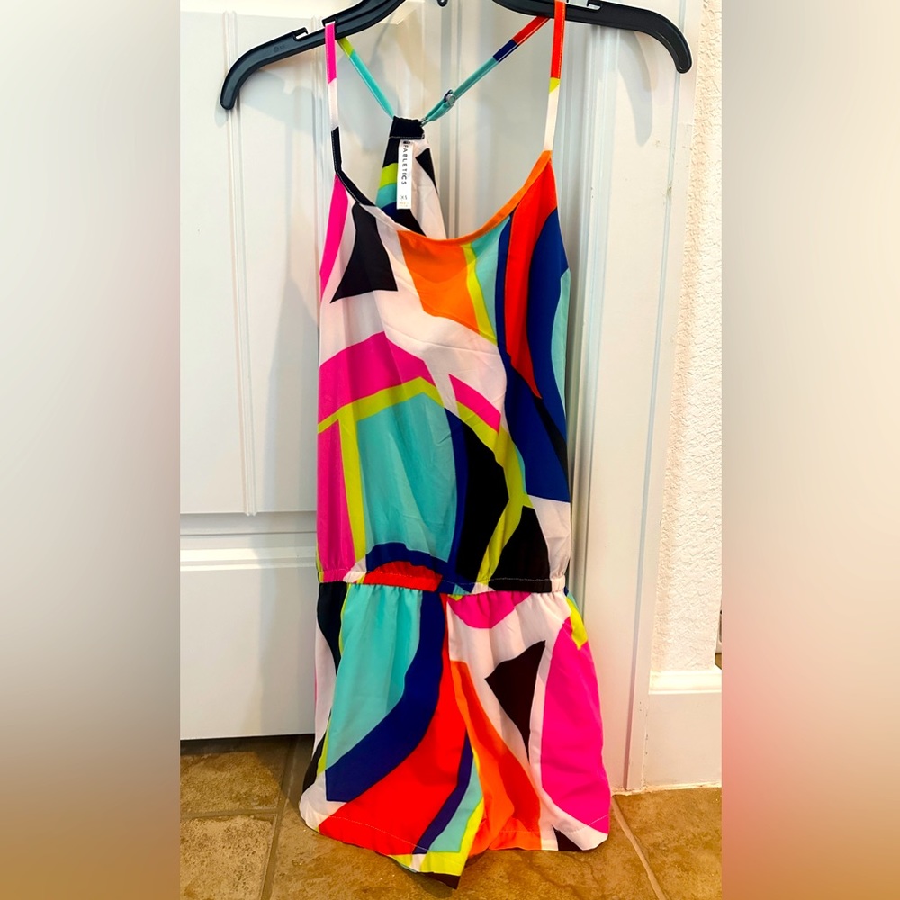 Colorful, 80’s vibes , romper - multicolor